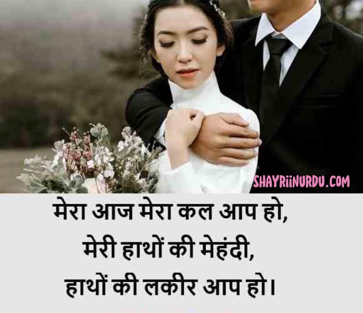 hindi love shayari for wife 
