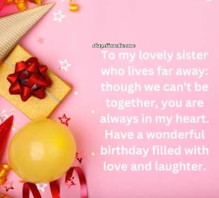 Birthday Wishes for Sister